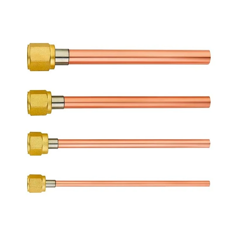 Tube 15 cm raccord 3/8" SAE - 3/8" à souder