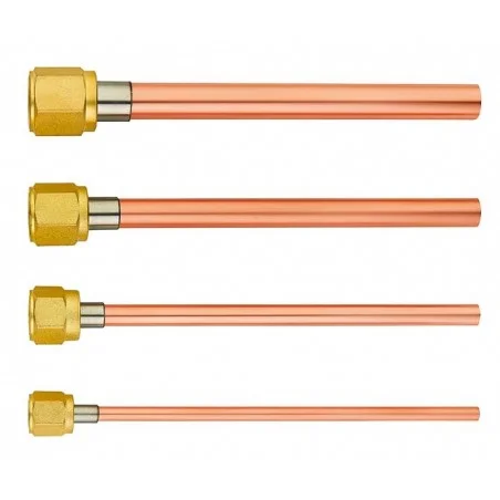 Tube 15 cm raccord 3/8" SAE - 3/8" à souder