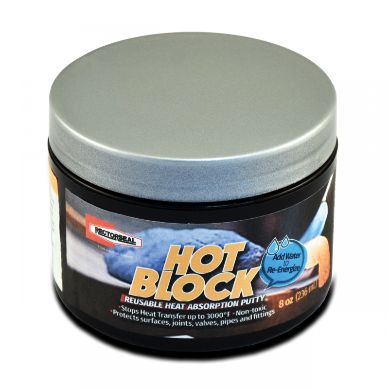 Hot Block Mastic d’absorption de chaleur réutilisable 83560