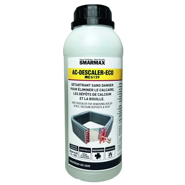 Détartrant AC descaler eco - Bidon 750 mL concentré - Climservice.fr