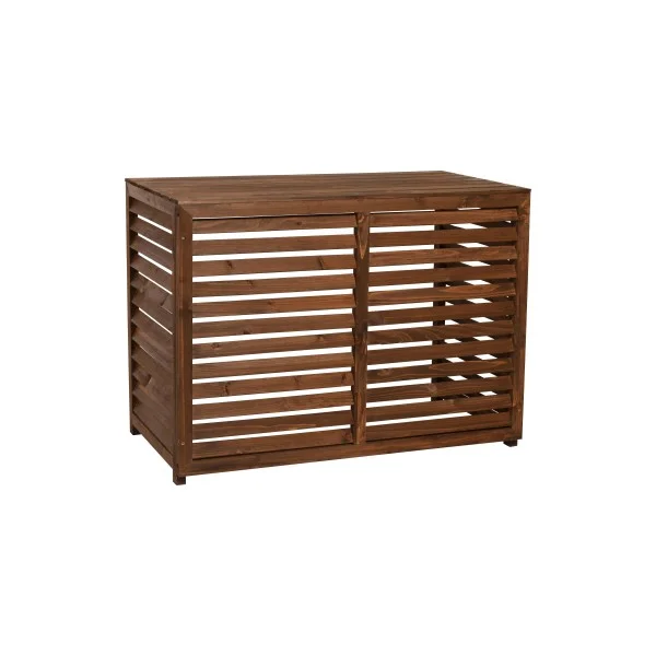 Cache climatisation bois traité - M - 950x500x700mm