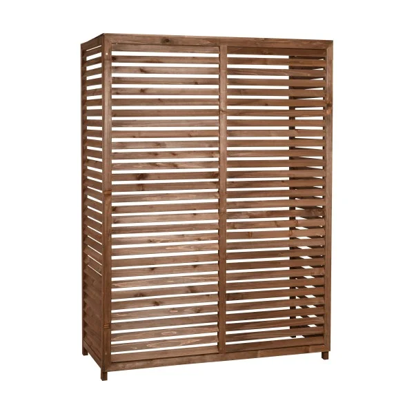 Cache climatisation bois traité - XL - 1150x500x1600mm