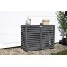 Cache climatisation Composite gris anthracite L - Climservice.fr