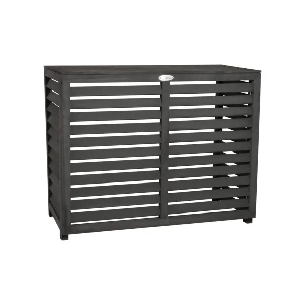 Cache climatisation en composite gris taille L complet