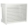 Cache clim Aluminium Banc - Taille M - 950x420x720mm