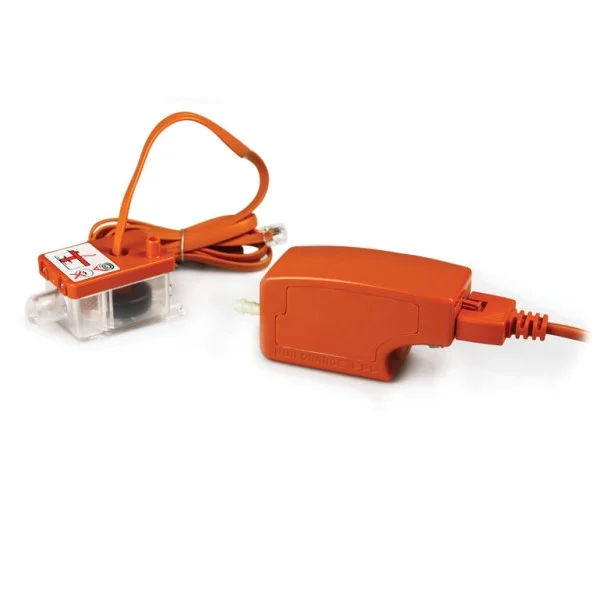 Pompe mini orange Aspen – Débit 12 l/h pour climatiseur mural compact
