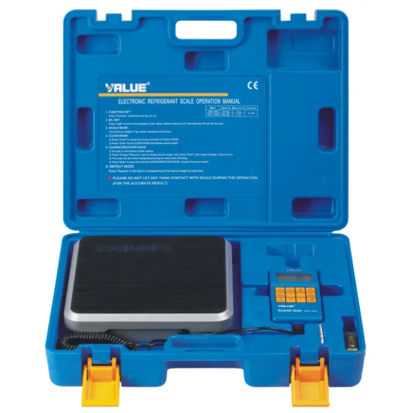 Balance électronique 100kg fluide frigorigene – VALUE | Climservice.fr