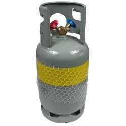 Bouteille transfert fluides frigorigènes 12 kg – Grise | Climservice.fr
