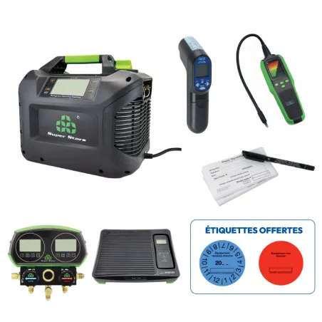 Pack attestation R32 électronique complet aluminium – SUPER STARS | Climservice.fr Pack attestation R32 électronique complet aluminium – SUPER STARS | Climservice.fr