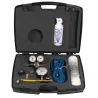 Kit de pressurisation des installations avec azote muni d’une bouteille d’azote et d’un détecteur de fuites spray