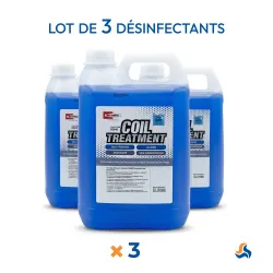 Pack 3×5L nettoyant climatisation désinfectant – RECTORSEAL | Climservice.fr