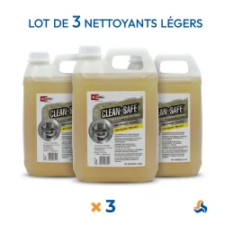 Lot de 3 nettoyants légers pour climatisation