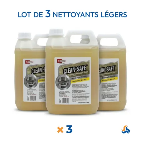Lot de 3 nettoyants légers pour climatisation