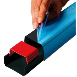 Goulotte 80 mm noir 2 m Artiplastic pack de 8 | Climservice