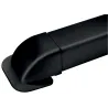 Amorce de mur 80 mm noir Artiplastic pack de 6 | Climservice