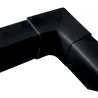 Angle intérieur 90° 80 mm noir Artiplastic pack de 6 | Climservice