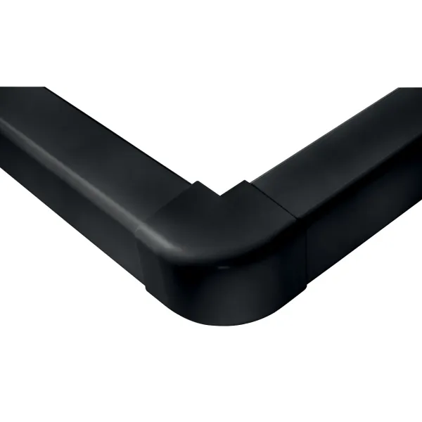 Angle extérieur 90° 80 mm noir Artiplastic pack de 9 | Climservice