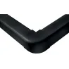 Angle extérieur 90° 80 mm noir Artiplastic pack de 9 | Climservice