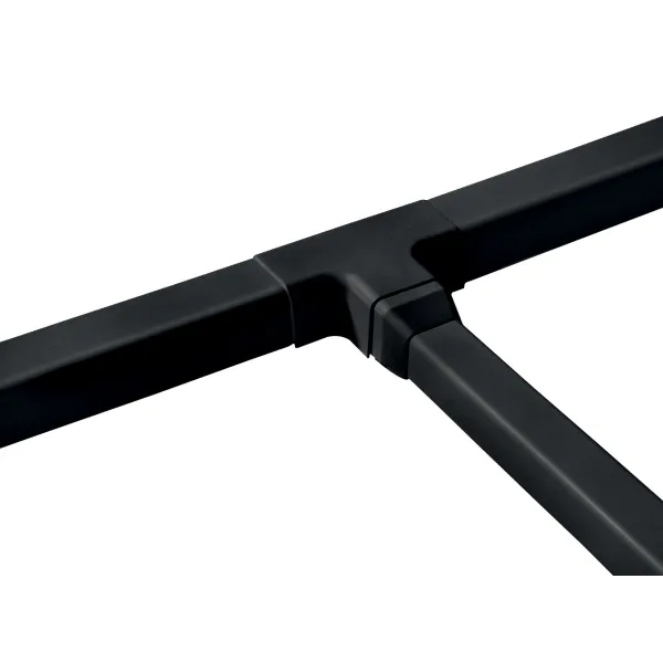 T de dérivation 80 mm noir Artiplastic pack de 4 | Climservice