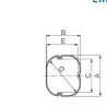 Goulotte Slimduct SD-77 noire 75 mm 2 m Inaba Denko pack 5 | Climservice.fr