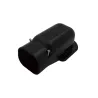Amorce de mur Slimduct SW-77 noire Inaba Denko | Climservice.fr