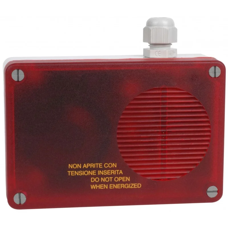 Alarme sonore avec flash 24V